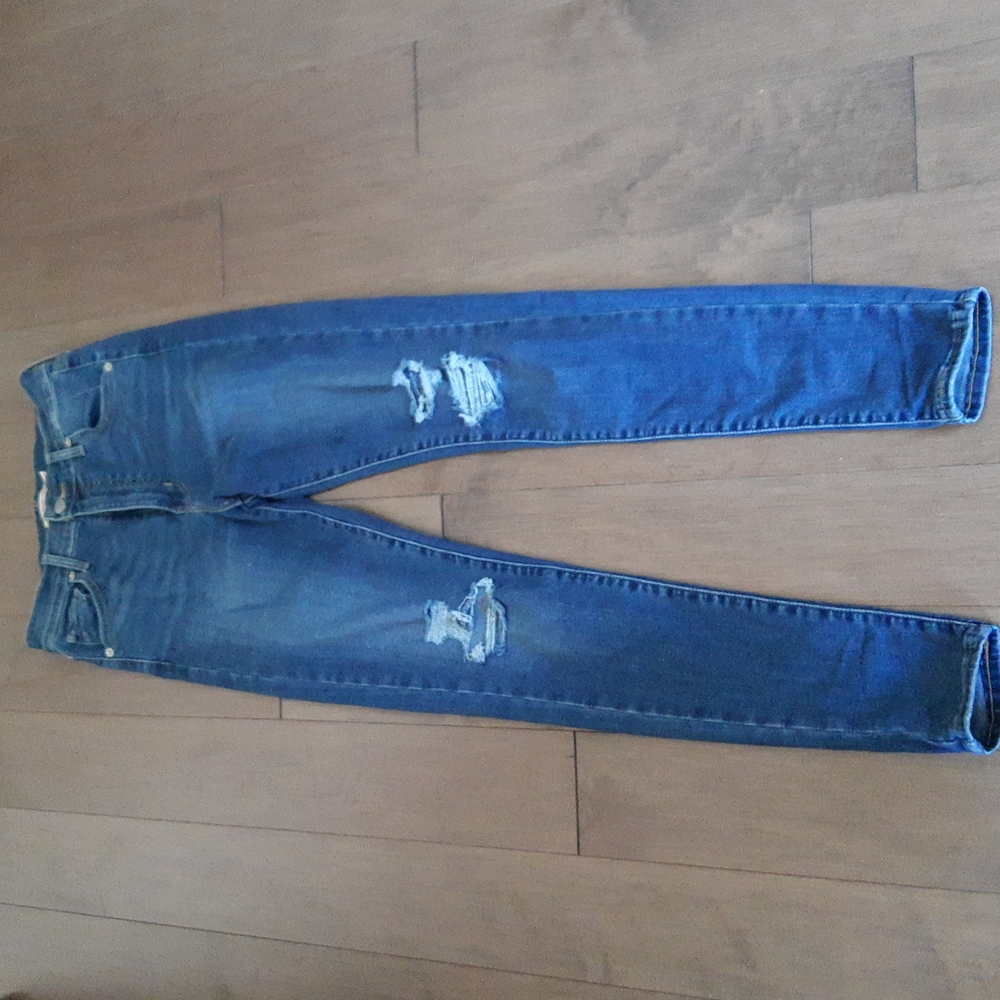 Levis Premium Mile High Super Skinny Super Filiforme Altitude Denim Jeans